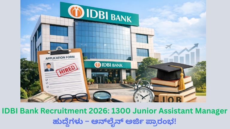 IDBI Bank Recruitment 2026
