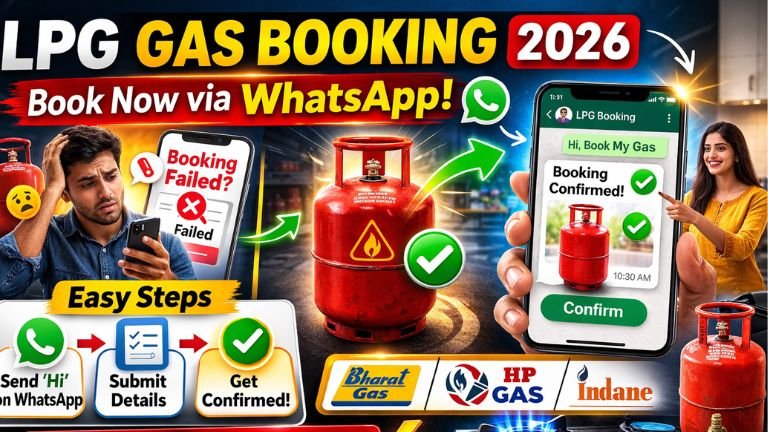LPG Booking WhatsApp 2026
